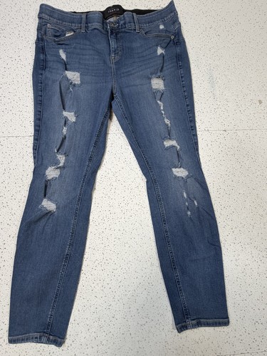 Torrid Bombshell Skinny Premium Jeans Women's 20R Distressed