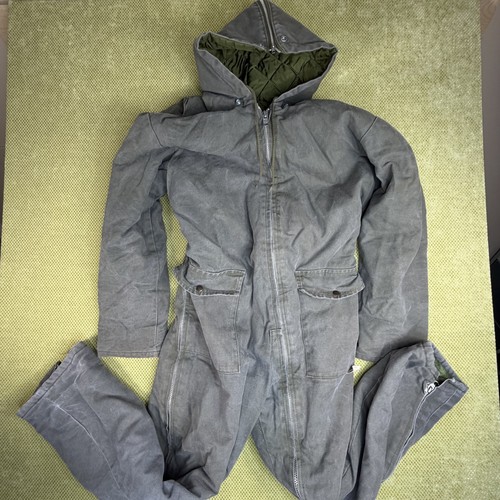 Vintage Work Horse Olive Green Insulated Coveralls