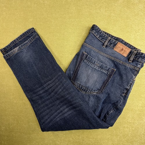 U.S. Polo Assn Mens 46x34 Blue Relaxed Straight Jeans - photo 3