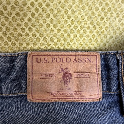 U.S. Polo Assn Mens 46x34 Blue Relaxed Straight Jeans - photo 4