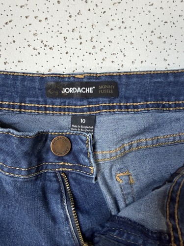 Jordache Skinny Jeans Women's Size 10 Blue Stretch Denim - photo 5