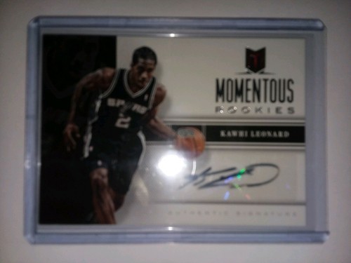 Kawhi Leonard Panini Momentous Rookies