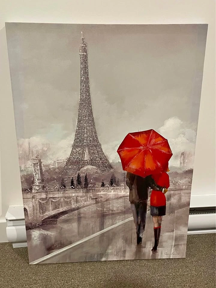 Ruane Manning Paris Eiffel Tower Canvas Art