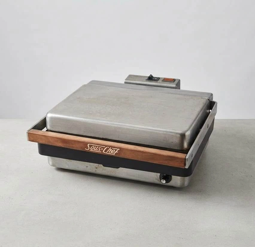 Vintage Heavy-Duty Electric Grill / Panini Press