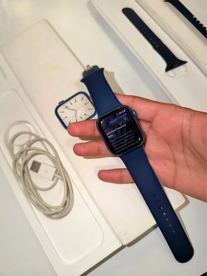 Apple Watch Series 7 GPS Abyss Blue 41mm - photo 2