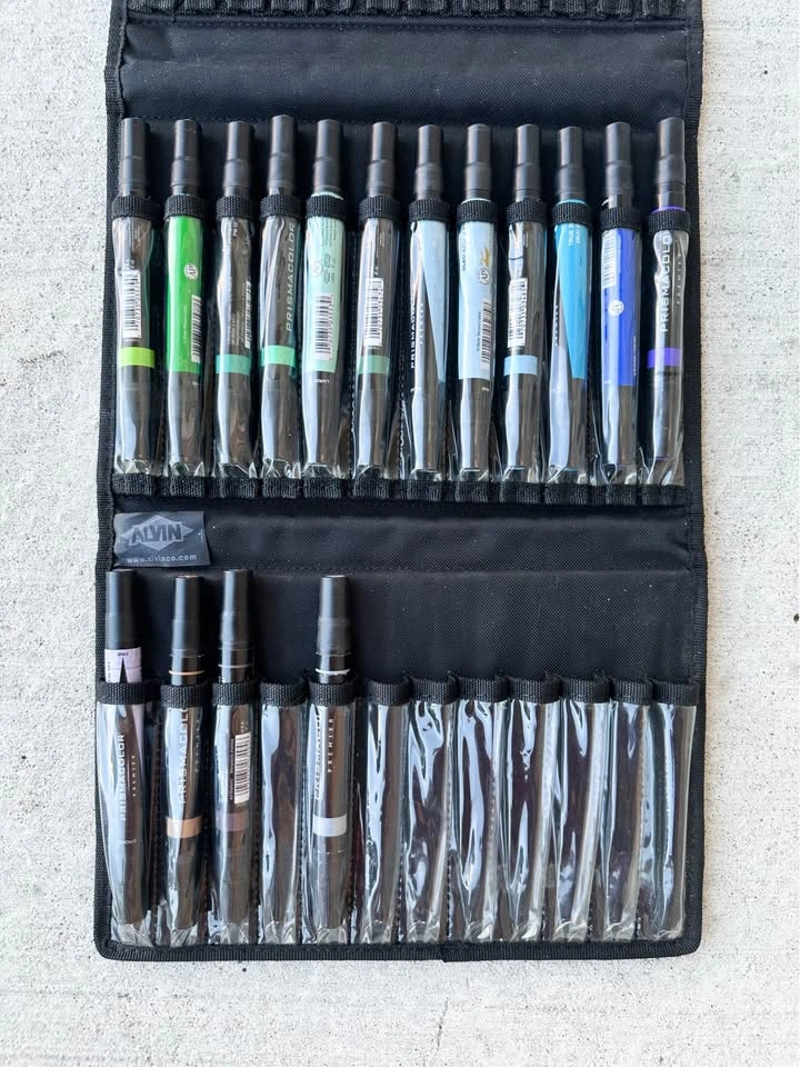 Set of 40 Prismacolor Premier Dual-Ended Art Markers with Alvin - photo 4