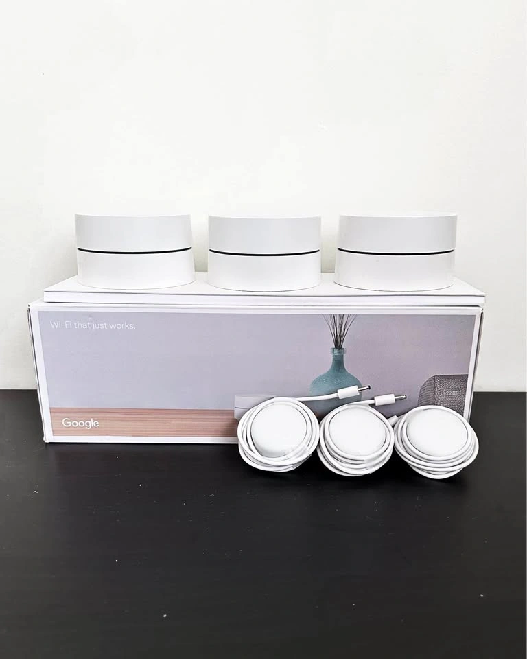 Google Wifi Mesh System (3-Pack) Model: GJ2CQ