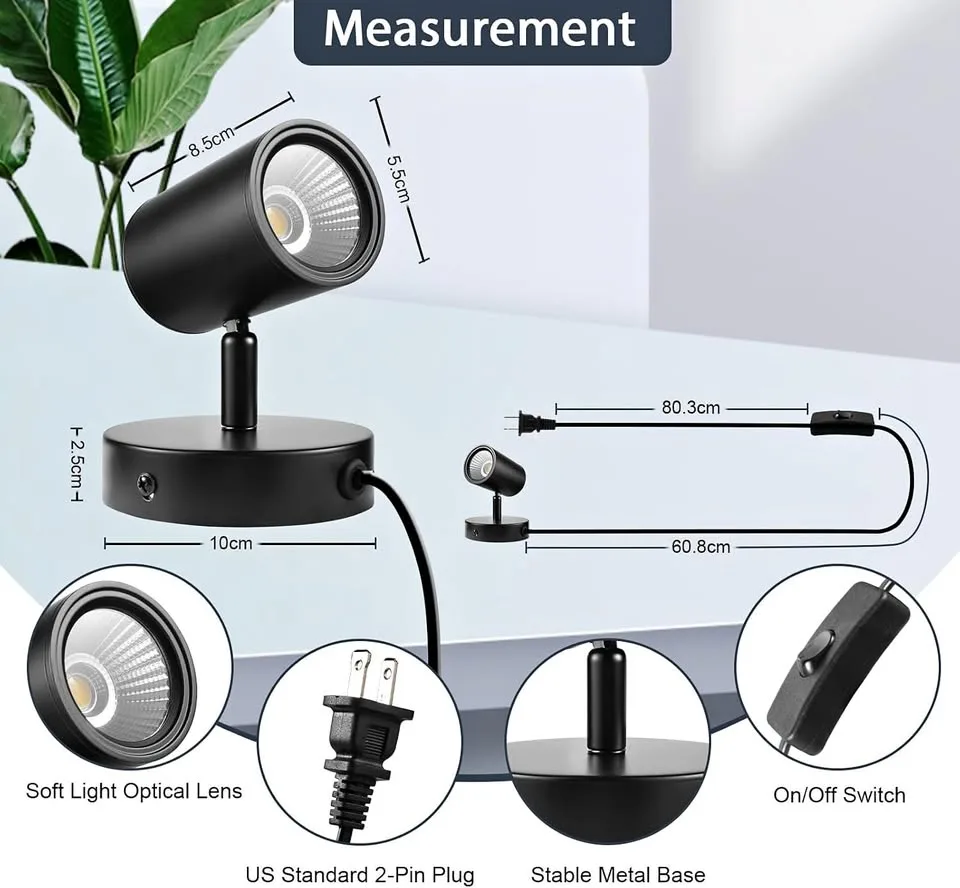 NEW - Illuminate with Precision: 10W Indoor LED Spot Lights thumbnail