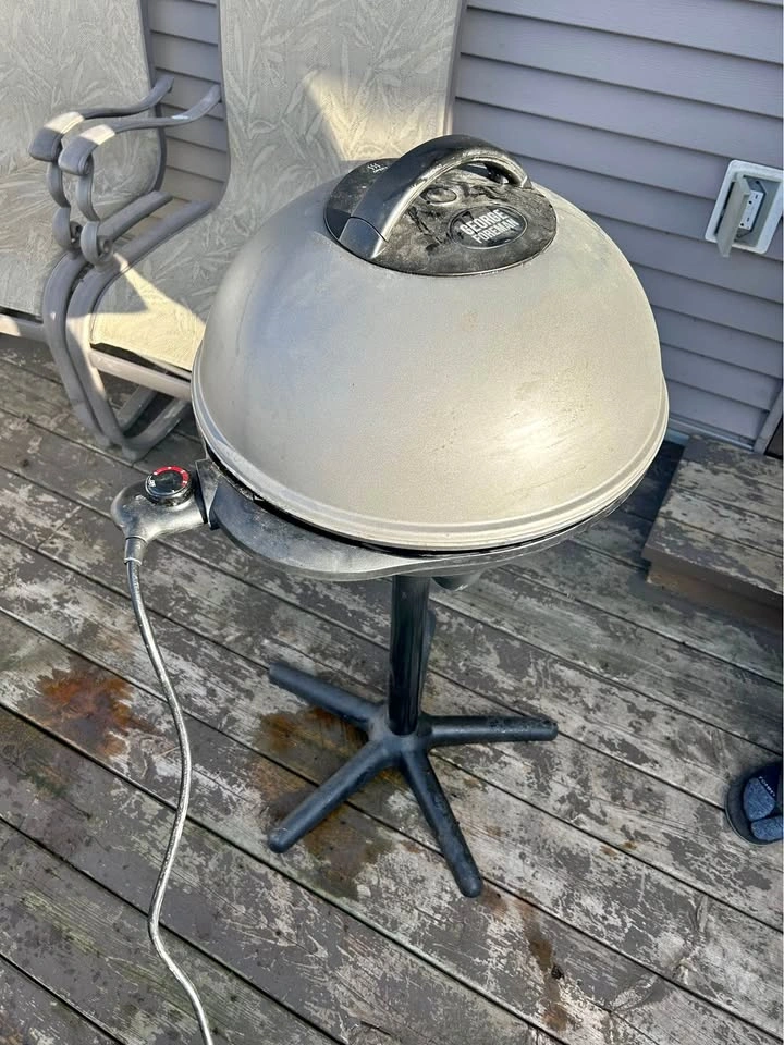 George Foreman Indoor/Outdoor Electric Grill