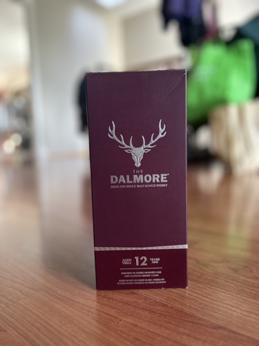 The Dalmore Empty Bottle
