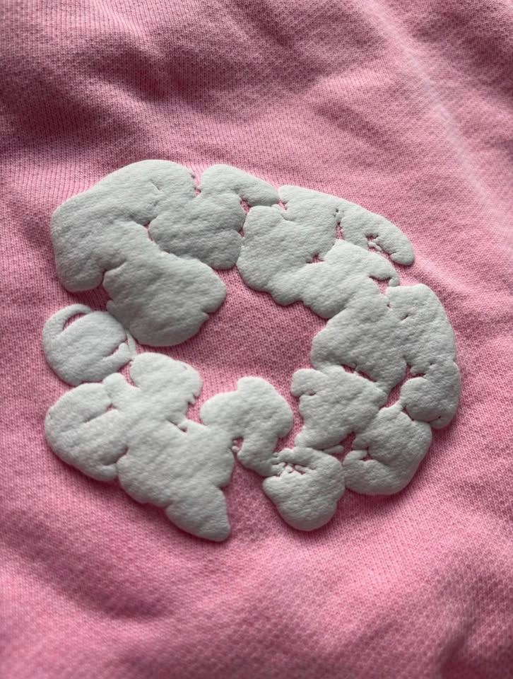 Pink denim tears shorts - photo 3