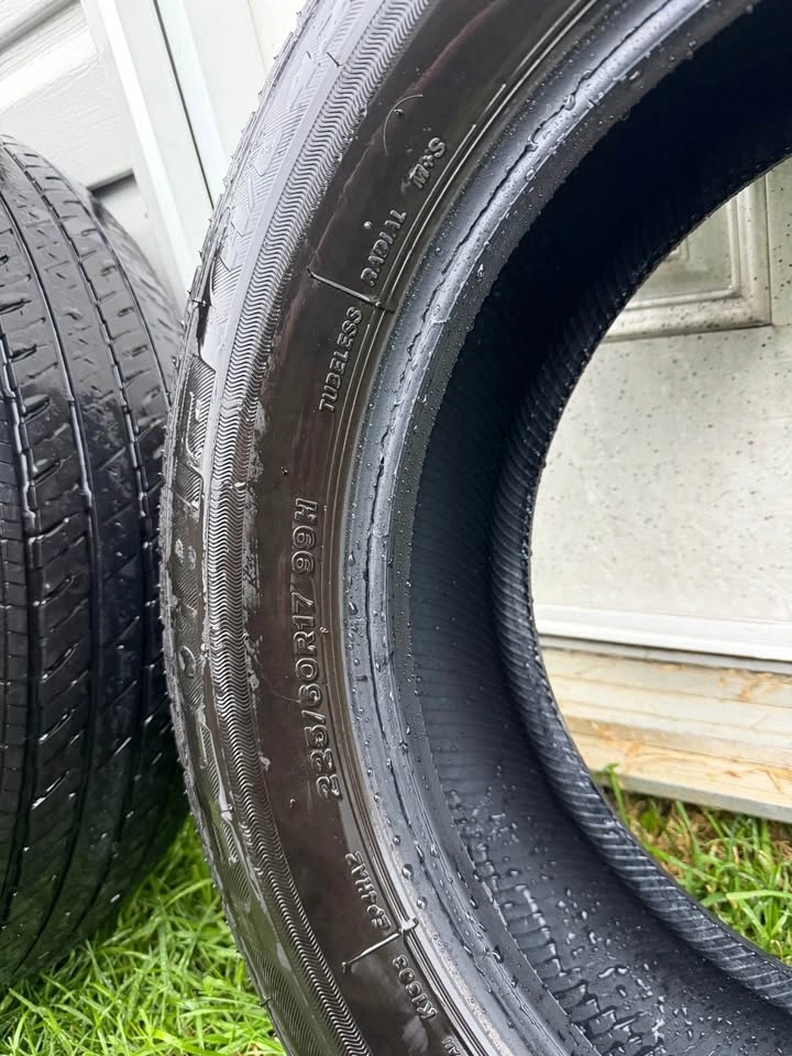 Bridgestone 225/60R17 Tires - photo 2