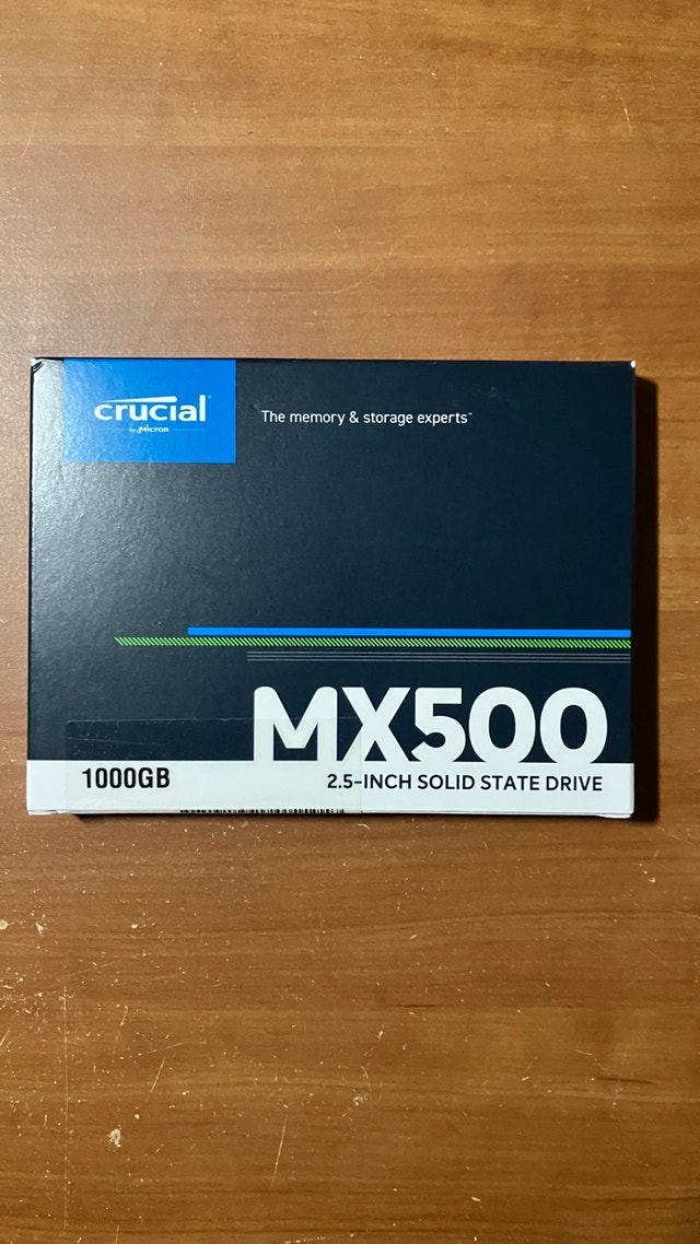 Crucial MX500 1TB SSD