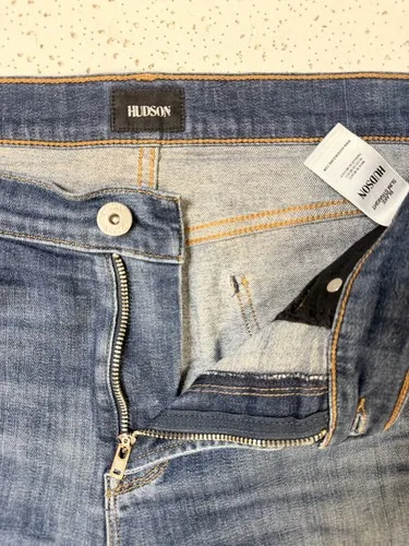 Hudson Blake Slim Straight Jeans Men's Size 34 - photo 4