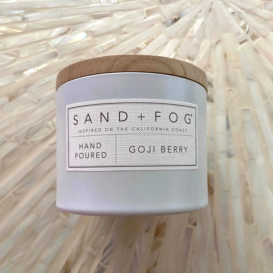 Sand+Fog Goji Berry Candle 12oz