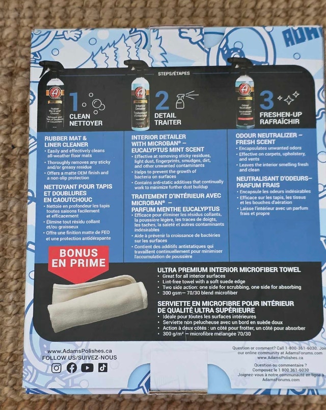 Adam's Polishes Perfect Interior Winter Kit - photo 2
