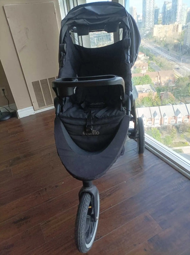 Evenflo Folio3 Jogging Travel System w/ LiteMax Infant Car Seat - photo 2