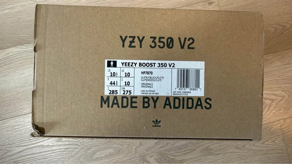 Adidas Yeezy Boost 350 V2 Slate (Size 10.5) (NEVER WORN) - photo 2