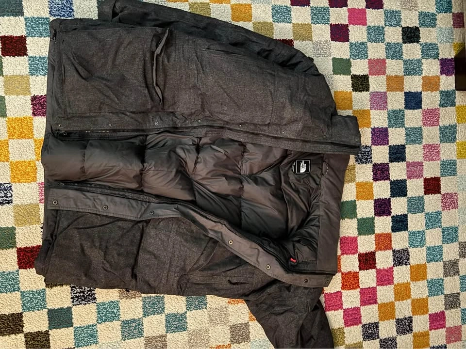 Like New - The North Face Mens XL(Green/Grey) - photo 5