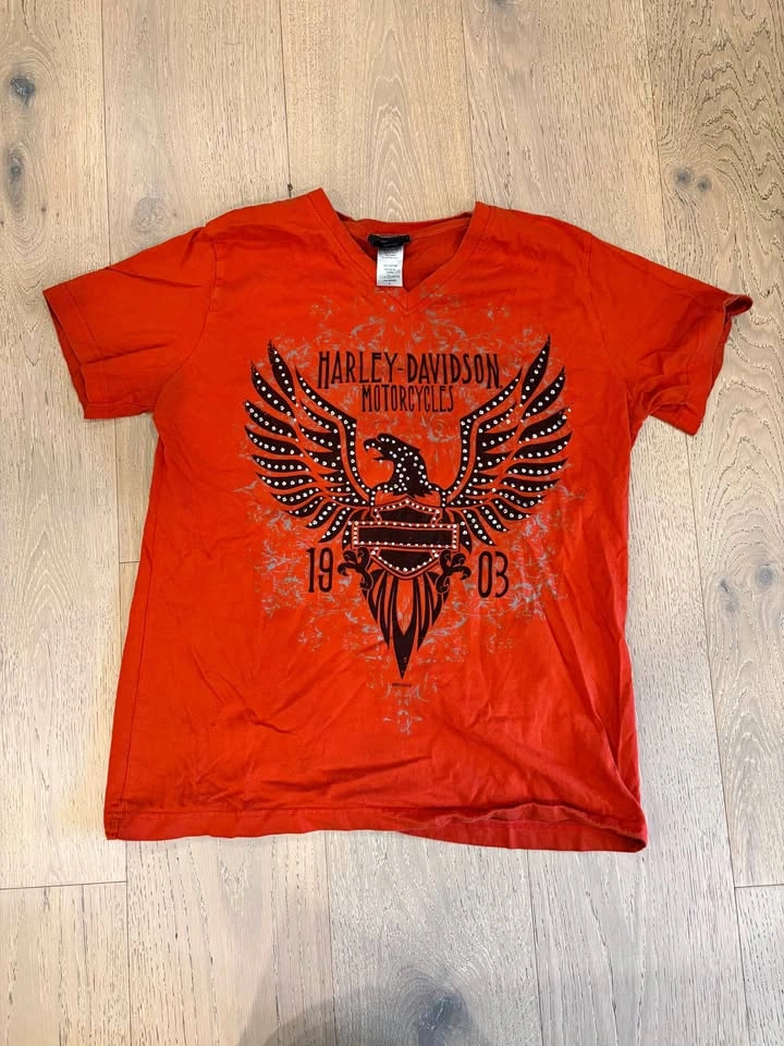 Harley Davidson Red Shirt