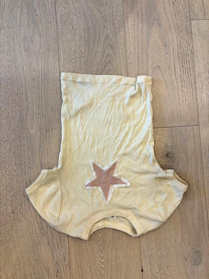 Pink And Yellow Star Top