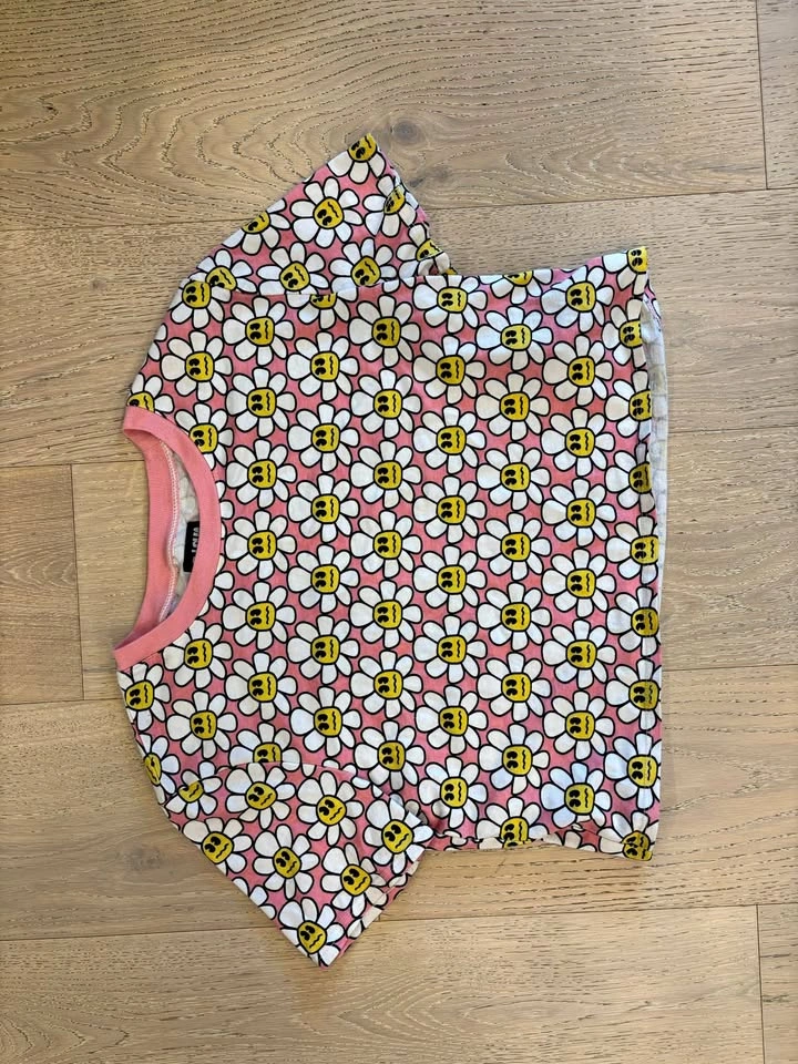 Alab Pink Trippy Flower Shirt