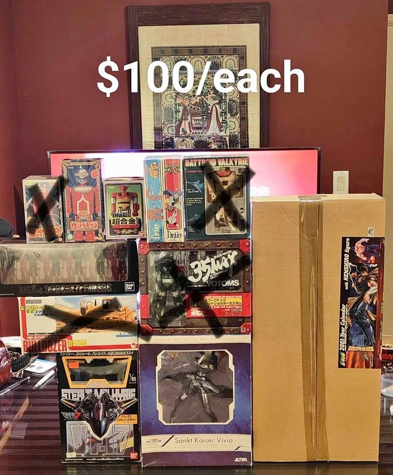 Assorted Anime and Star Wars Collectible Figures