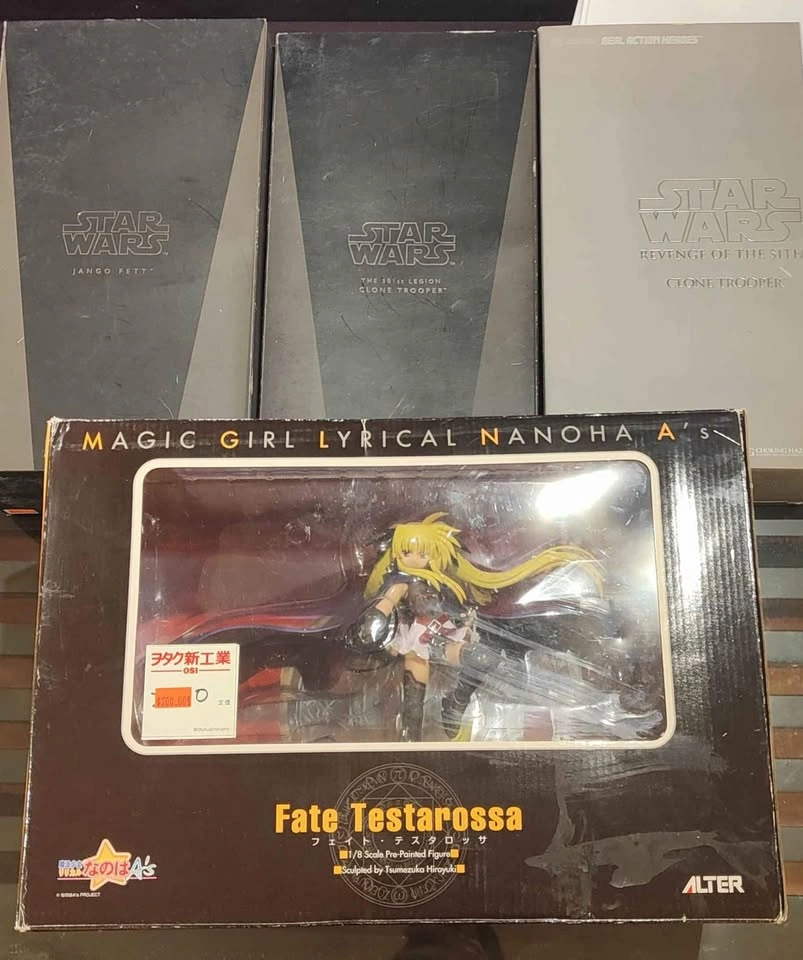 Assorted Anime and Star Wars Collectible Figures - photo 4