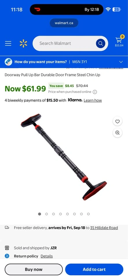 Adjustable Pull Up Bar - photo 4