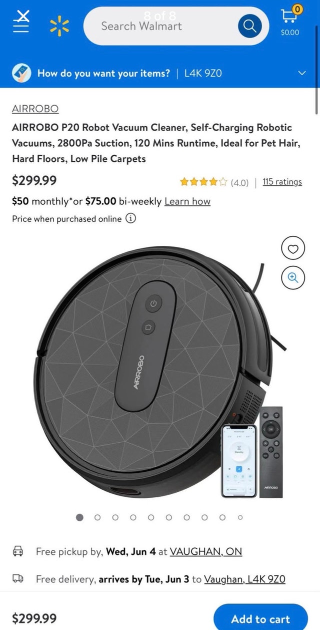 AIRROBO P20 Robot Vacuum Cleaner - photo 2