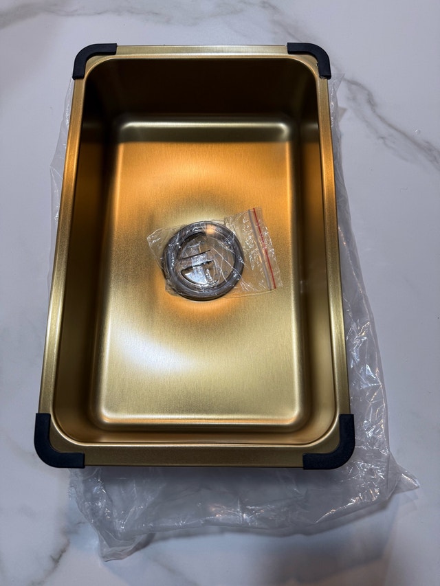 Lonsince Stainless Steel Gold Sink - photo 3