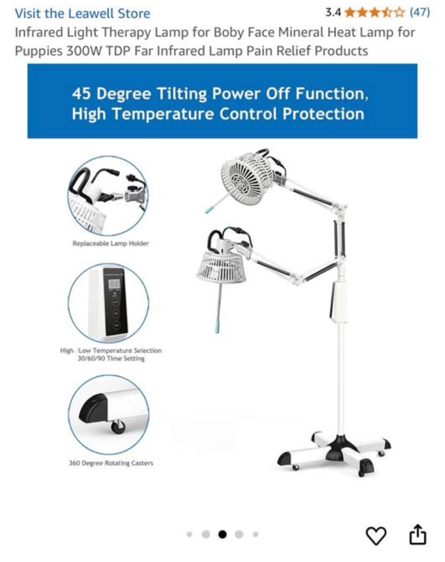 LeaWell Infrared Therapeutic Device LY-607A - photo 3