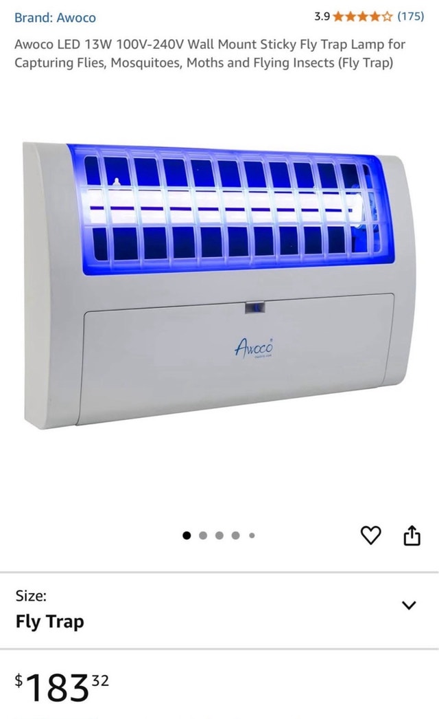 Awoco LED Fly Trap - photo 2