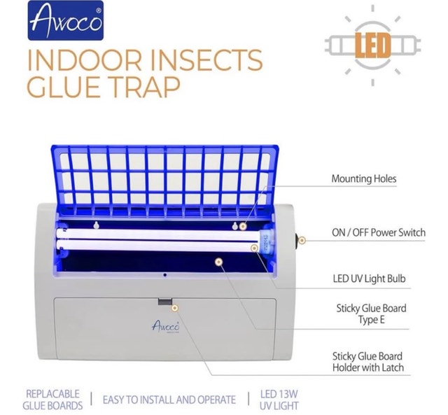 Awoco LED Fly Trap - photo 5