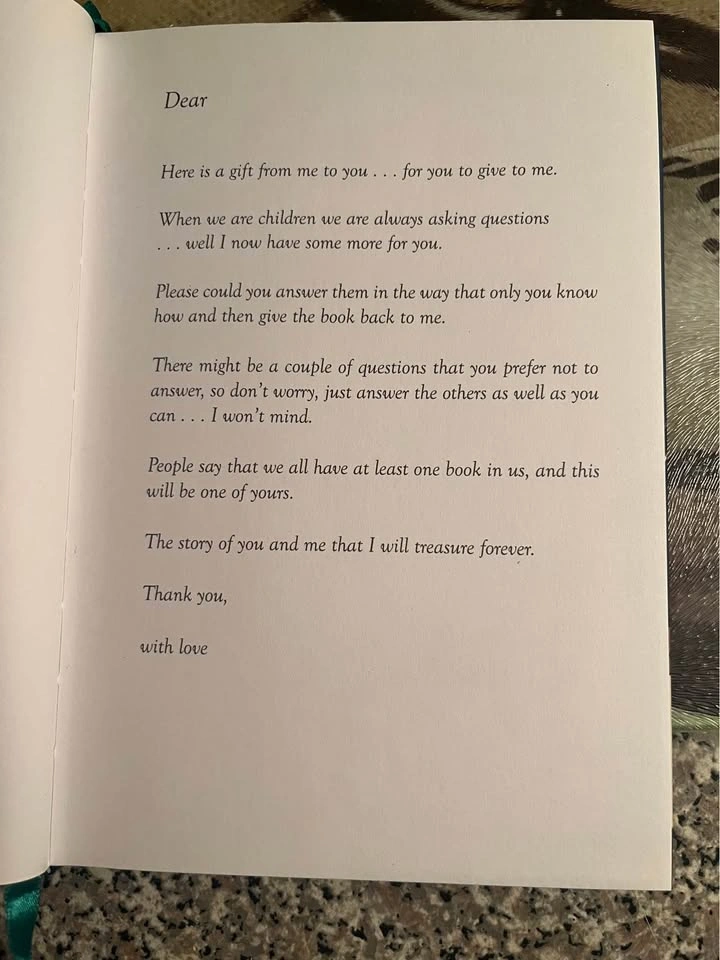 Question book for dad - photo 3