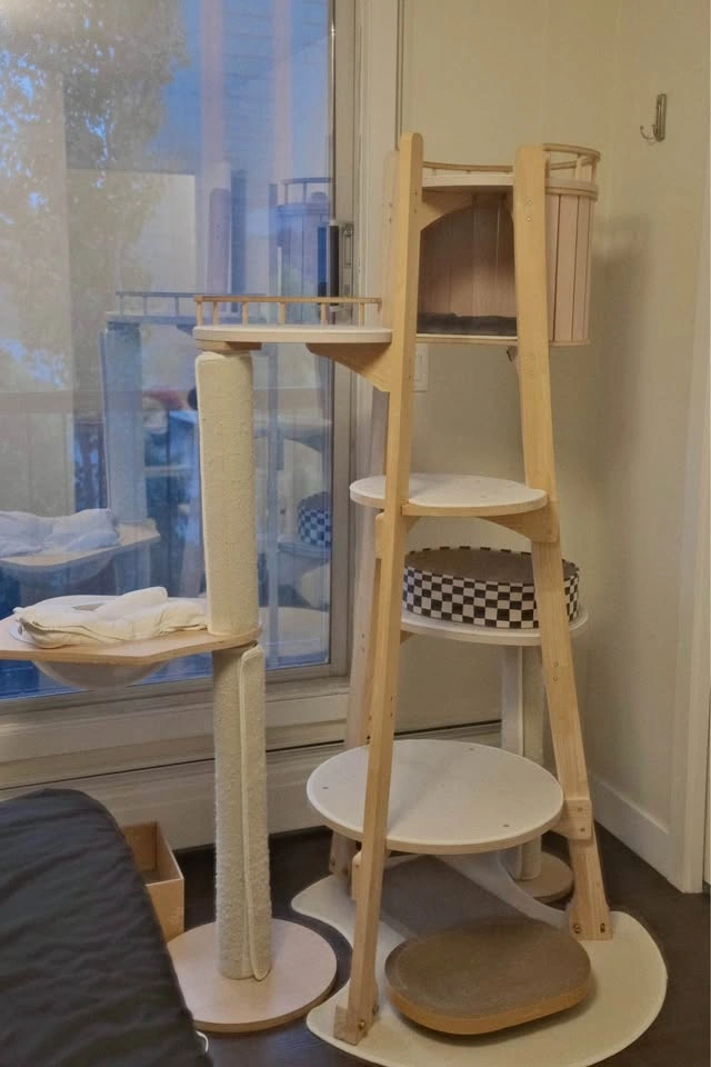 Solid Wood Cat Tree - photo 2