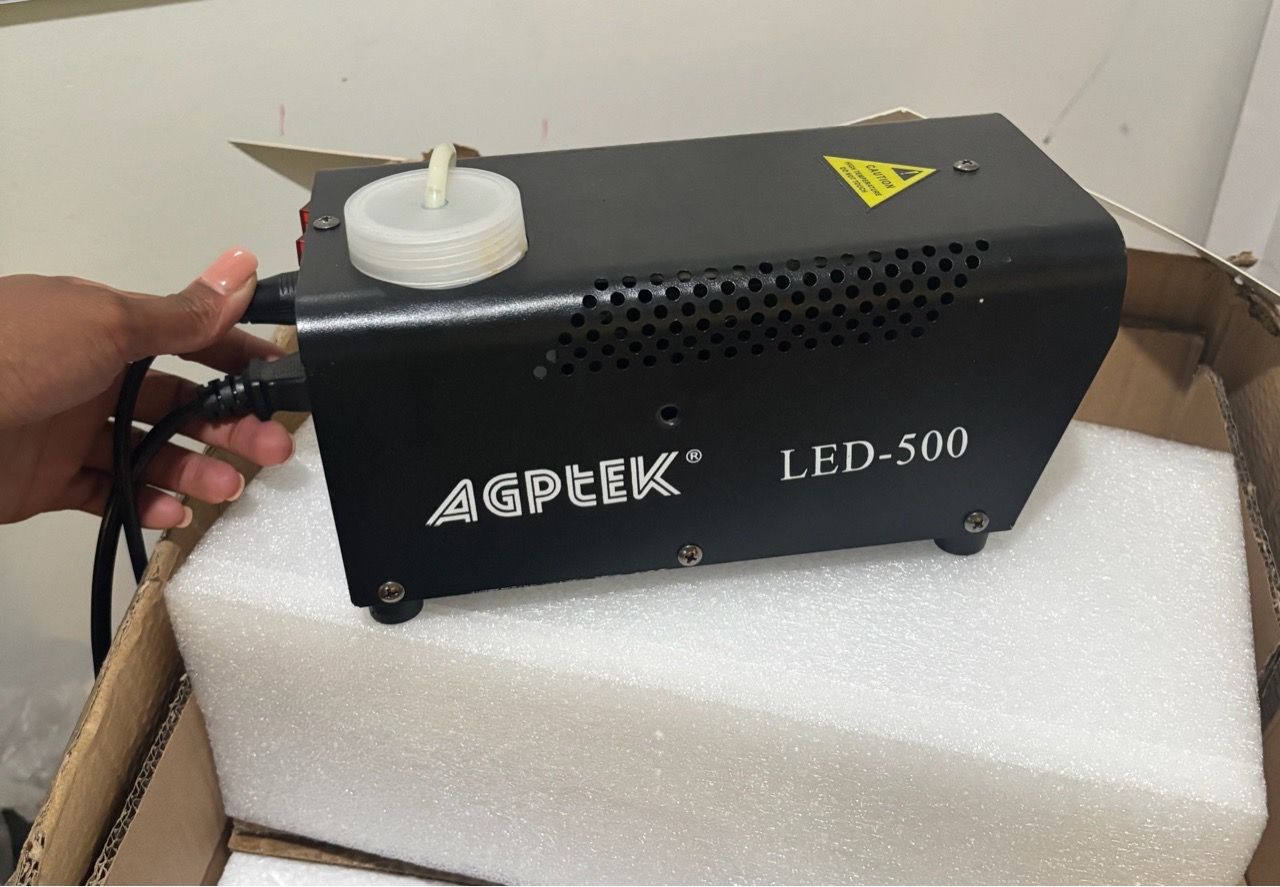 AGPTEK LED-500 Fog Machine with LED Lights - photo 2