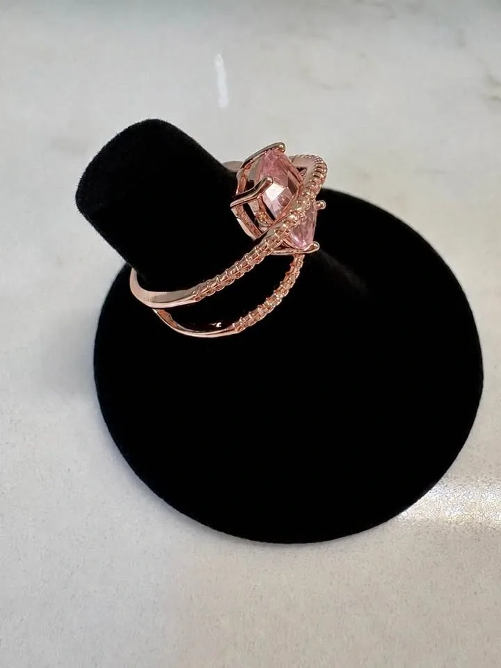 Rose Gold-Tone Ring - photo 3