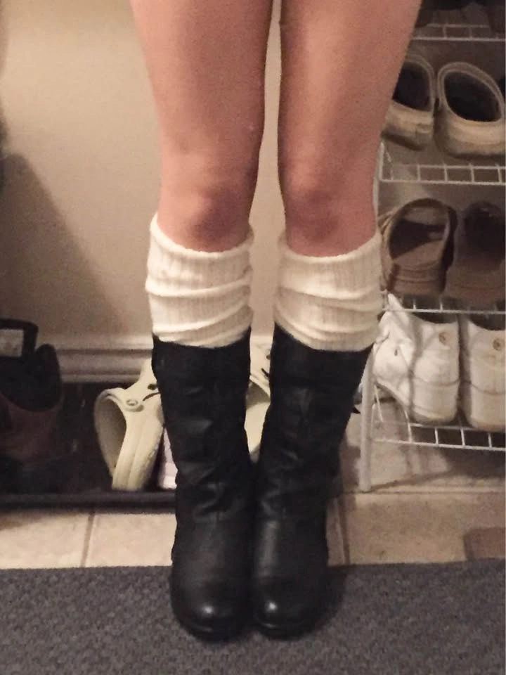 vintage black calf boots - photo 2