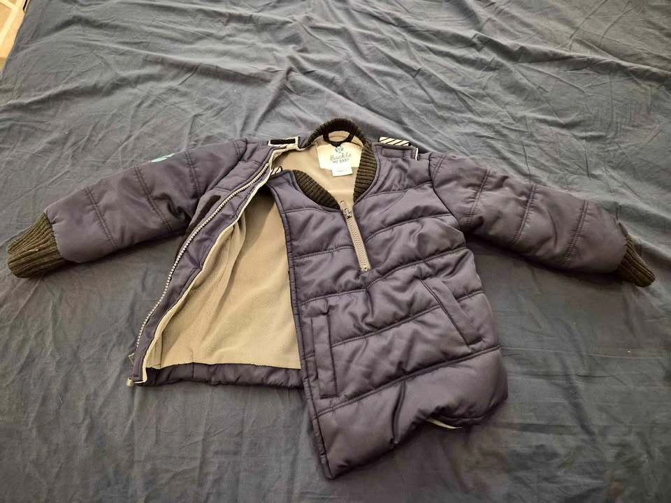 Buckle Me Baby Car Seat Safe Winter Coat – 24M/2T
