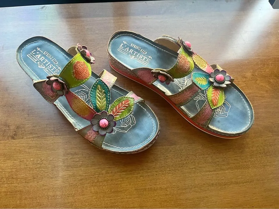 L’Artiste Hand crafted sandals - size 39