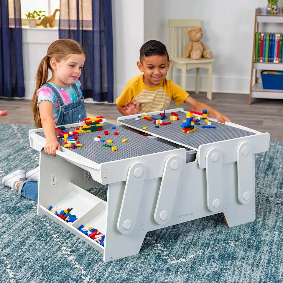 KidKraft LEGO Compatible Store&Play Table
