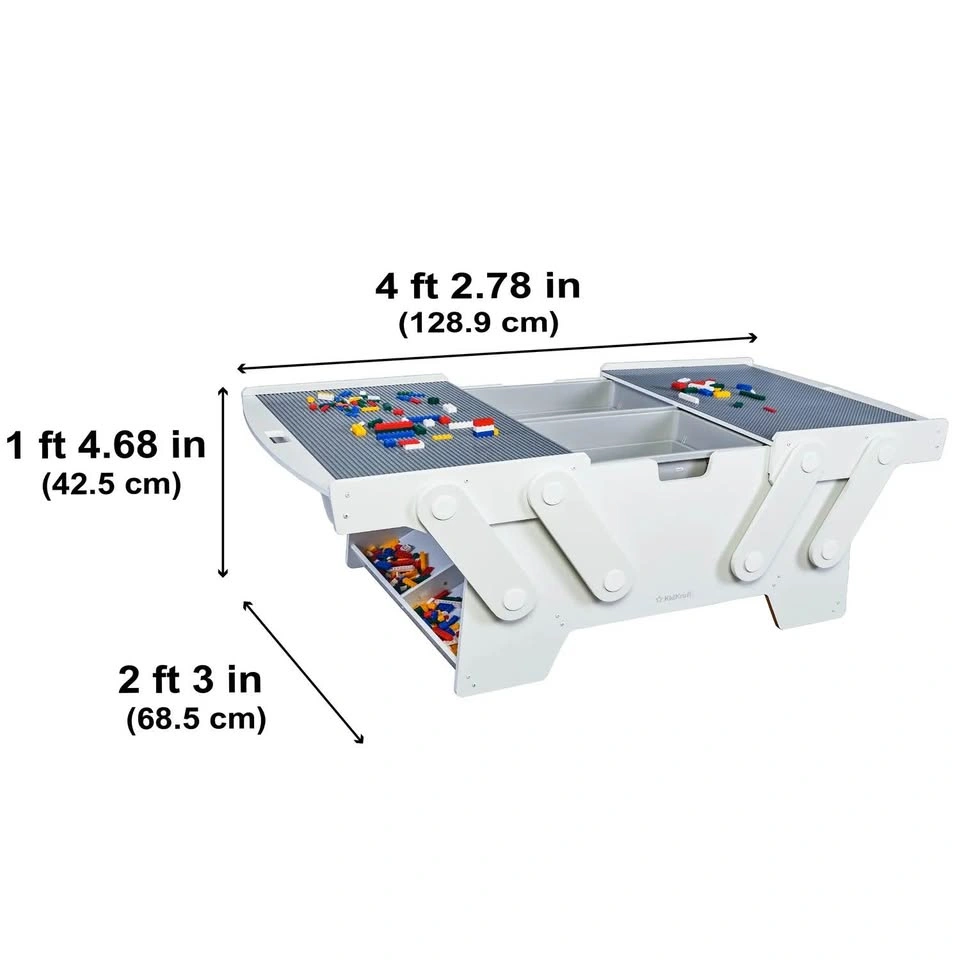 KidKraft LEGO Compatible Store&Play Table - photo 3