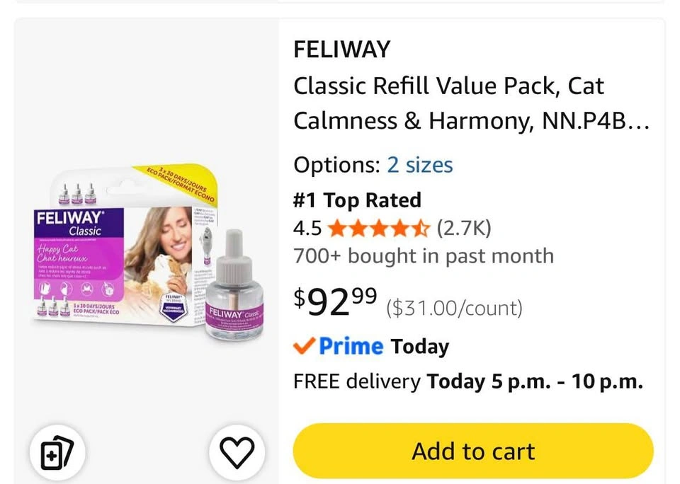 Cat FELIWAY Diffuser - BRAND NEW - photo 4