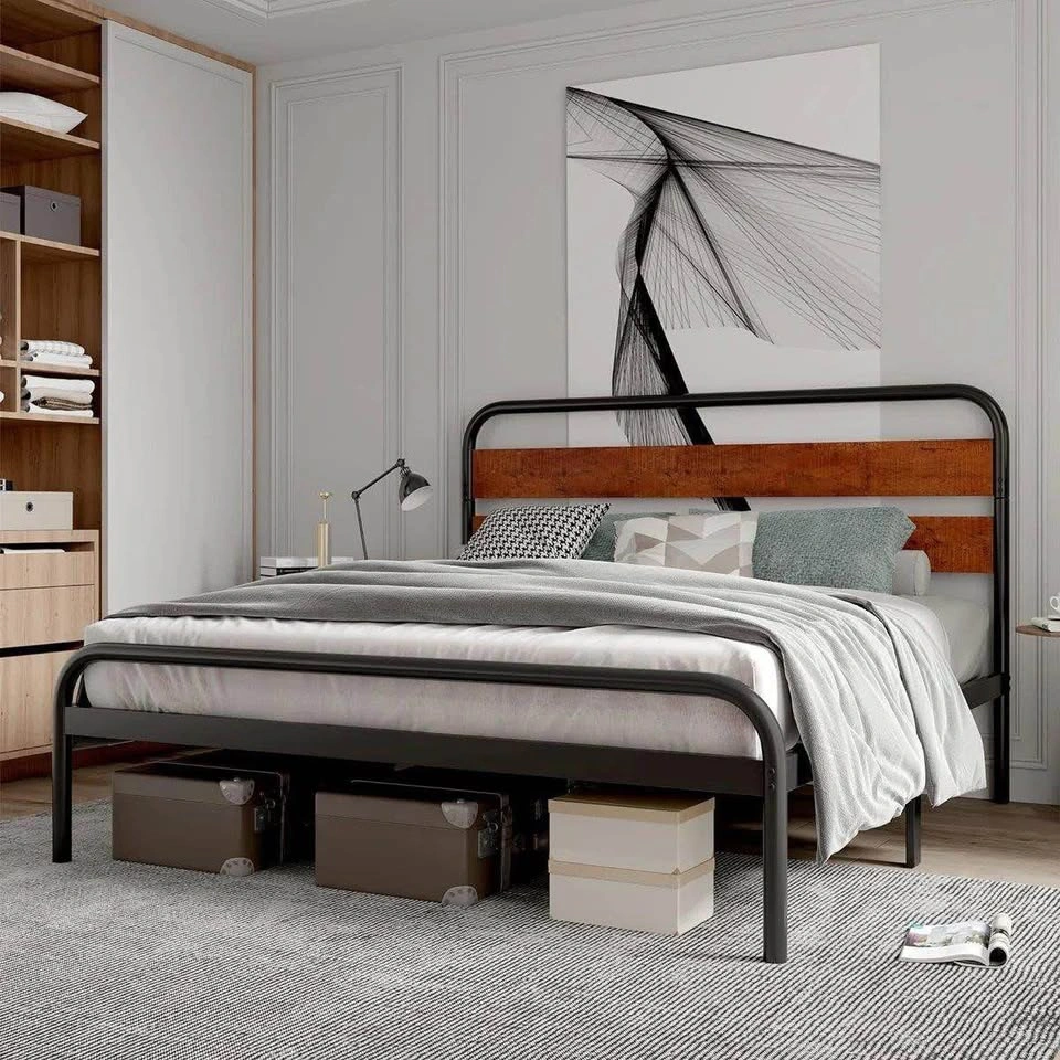 King Size Bed Frame with Headboard - photo 3