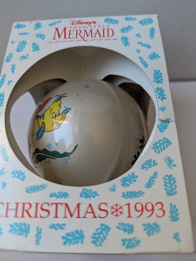 Vintage 1993 Disney The Little Mermaid Christmas Ornament - photo 4