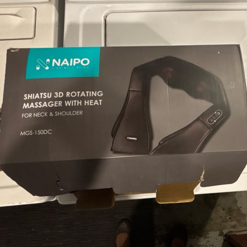 Naipo Shiatsu Rotating Heated Neck & Shoulder Massager