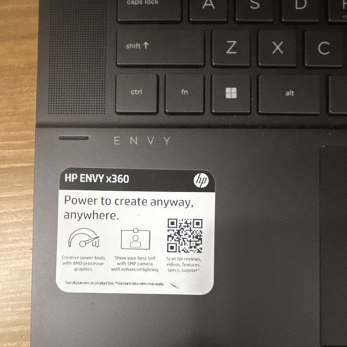 HP ENVY x360 15.6" Laptop Ryzen 5 5000 AMD Radeon Graphics - photo 2
