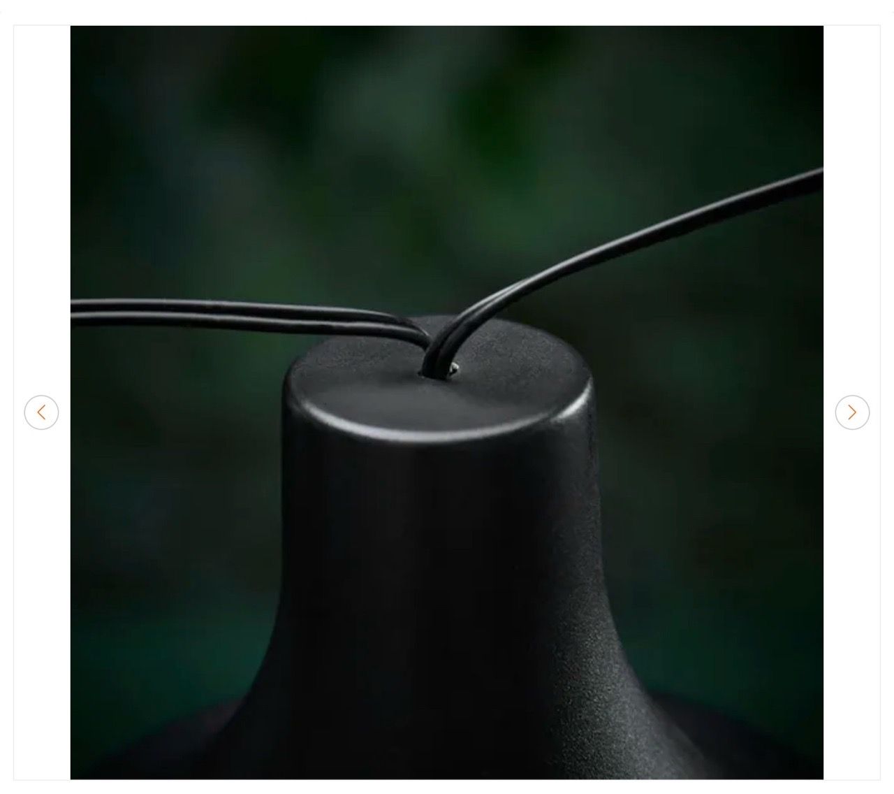 Hampton Bay 10-Light 12 ft. Black LED Lantern String Light - photo 4