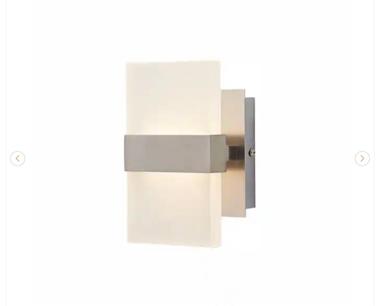 Home Decorators Collection Alberson 5 in. Brushed Nickel 2-Light - photo 2